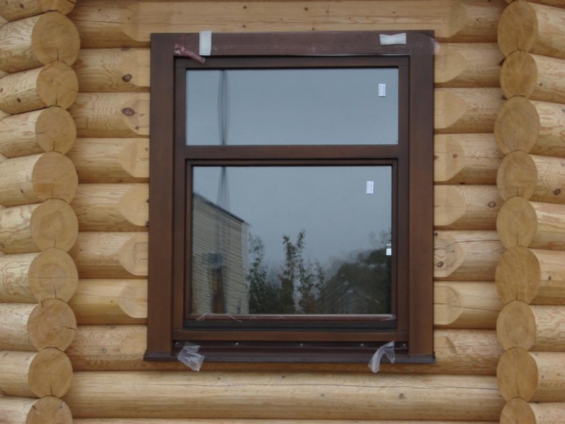 Как выполняется установка пластиковых окон в деревянном доме - «Специалист»